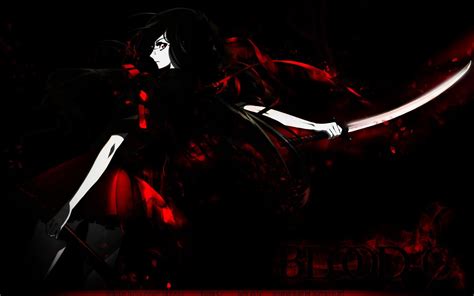 Black And Red Anime Wallpapers Wallpaper Cave