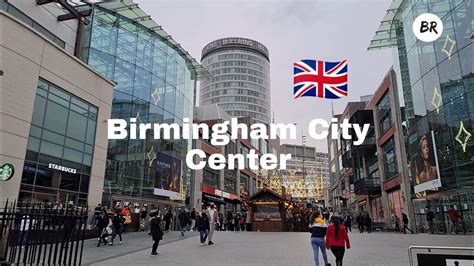 Birmingham City Centre Walk 🇬🇧 Bullring And Grand Central City Tour Uk