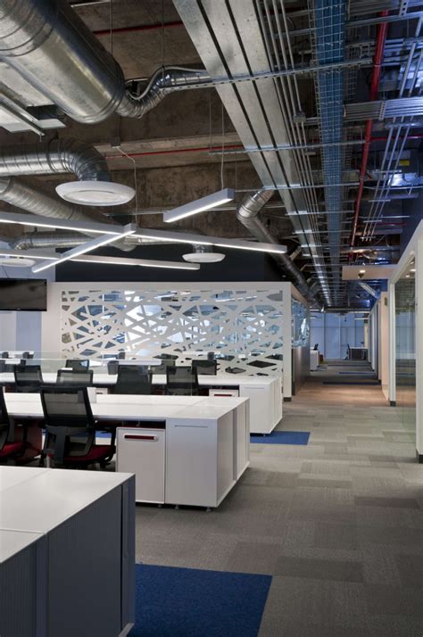 Intercam Open Ceiling Office Design Commercial Office Design