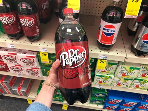 Dr Pepper And Pepsi 2 Liter Bottles Only 79¢ Each At Cvs