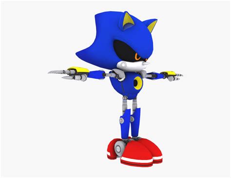 Download Zip Archive Metal Sonic T Pose Hd Png Download