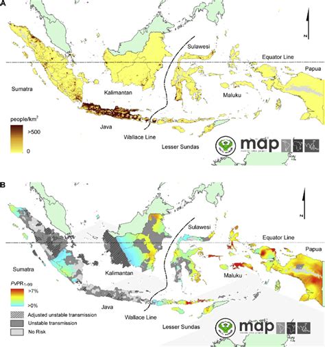 Population Map Of Indonesia Pelajaran