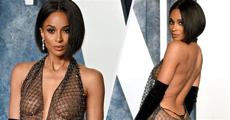Ciara Wore A Pretty Risqu Dress To An Oscars Afterparty And Set The Internet On Fire