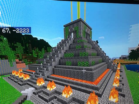 My Temple To Hold My Beacons Rminecraft