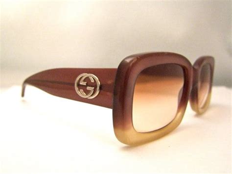 Vintage Gucci Sunglasses 1990s Gucci Designer Glasses Etsy Vintage Eyeglasses Frames