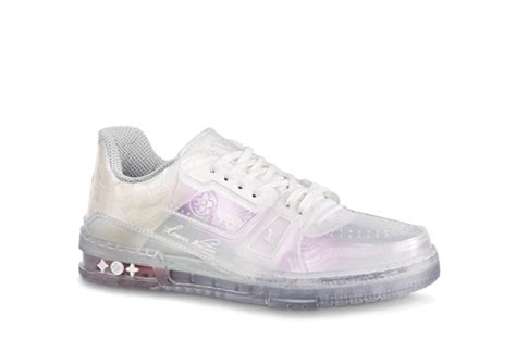 Louis Vuitton Transparent Material White Free Shipping Worldwide Shoes