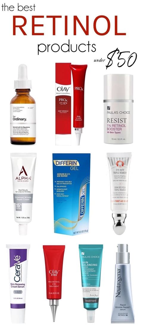 The Best Retinol Serums And Creams Under 50 These Affordable Yet