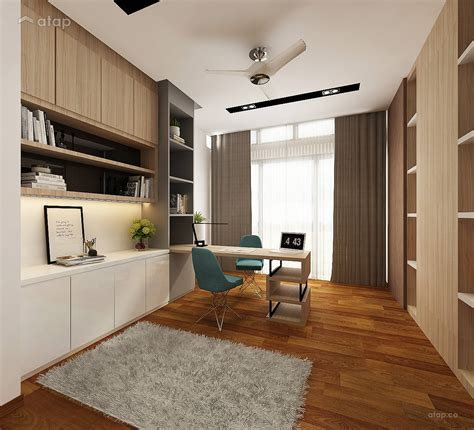 Contemporary Modern Study Room Bungalow Design Ideas And Photos Malaysia