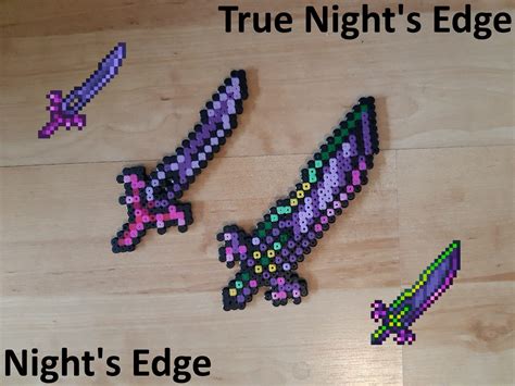 Terraria Swords Perler Beads Etsy Uk