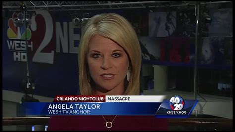Former 4029 Anchor Angela Taylor Is Reporting On Orlando