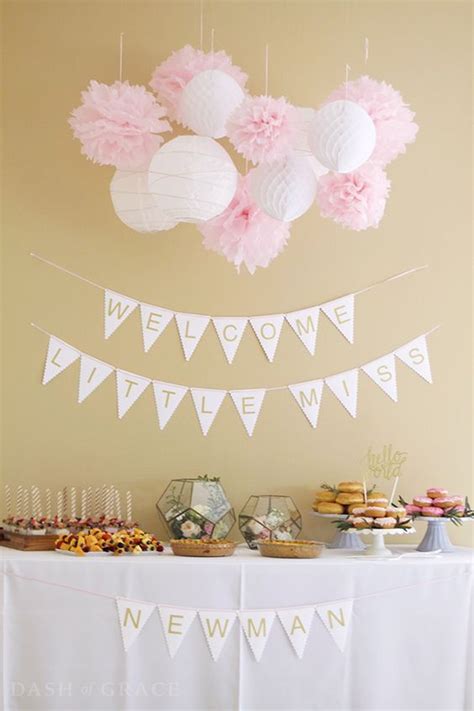 They're easy to decorate and a great way to share the these free, printable favor boxes double as baby shower decorations and give the guests something to take home. 37 Modern Baby Shower Décor Ideas That Really Inspire ...