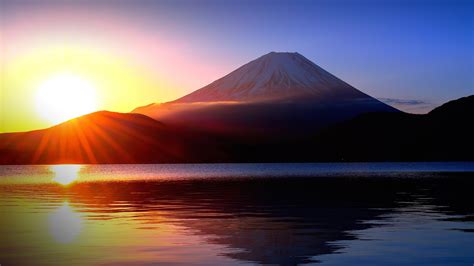 Mount Fuji Clouds Japan Mist Hd Wallpaper