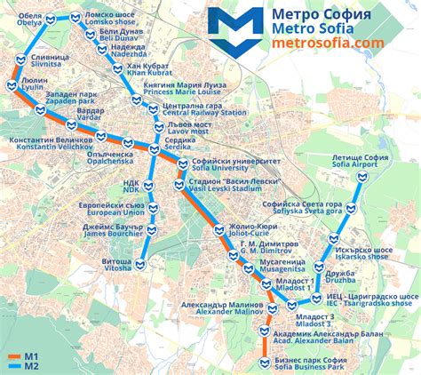 Maps Metro Sofia
