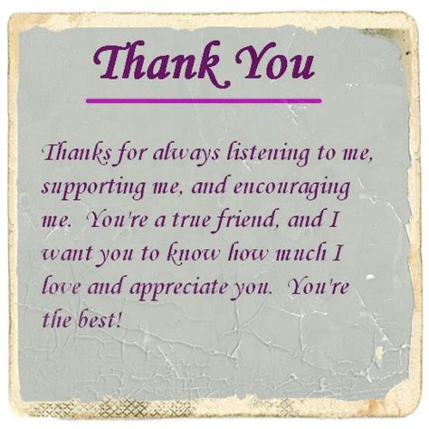 Thank You For Your Friendship Letter and Quotes | Cute Instagram Quotes