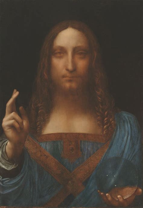 Salvator mundi, latin for saviour of the world, is a subject in iconography depicting christ with his right hand raised in blessing and his left hand holding. Leonardo da Vinci (attrib) - Salvator Mundi, 1490-1519 ...