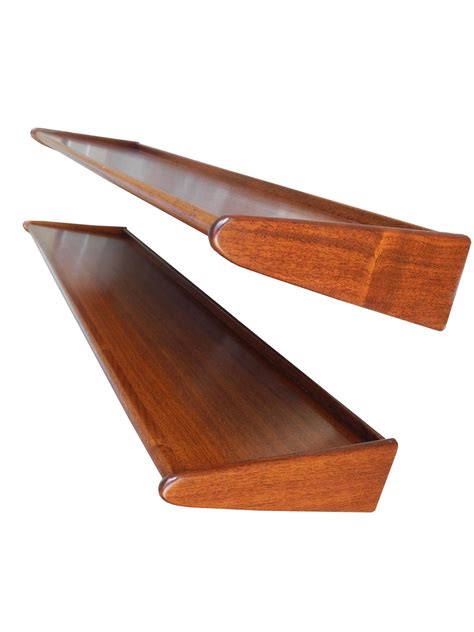 Shop our mid century wall shelves selection from the world's finest dealers on 1stdibs. Mid-Century Danish Modern Teak Floating Shelves, 1950s For ...