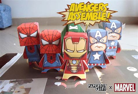Paper Avengers On Behance