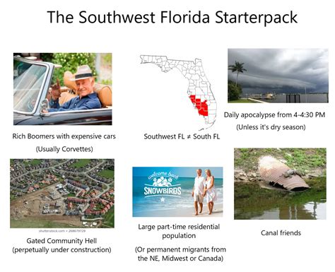 The Southwest Florida Starterpack Rstarterpacks Starter Packs