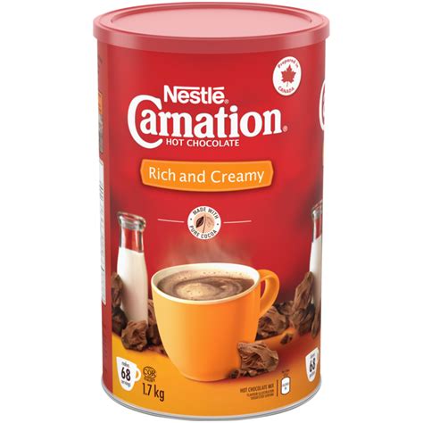 Chocolat chaud CARNATION riche et crémeux kg Nestlé Canada