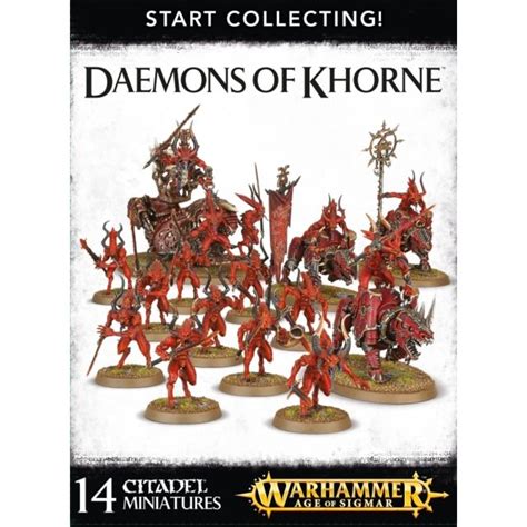 Games Workshop Warhammer Aos And 40k Start Collecting Daemons Of