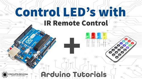 How To Interface Leds With Ir Remote Control Arduino Uno