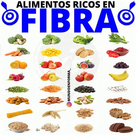 Alimentos Ricos En Fibra Hashtags Salud Fibra Fiber Nutrición