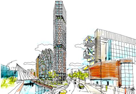 Hexagonal Tower Plan For Manchester City Centre Site The Isnn