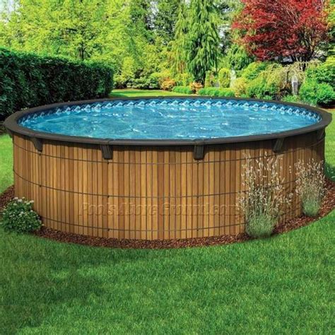 7 Exceptional Wooden Above Ground Pool Collection Piscine Bois