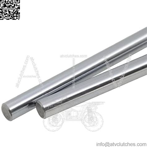 2pcs 8mm X 500mm 315 X 1969 Inches Case Hardened Chrome Plated