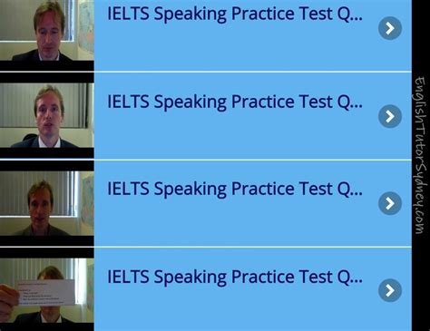 Ielts Speaking Practice Test Questions 45 English Exam Preparation