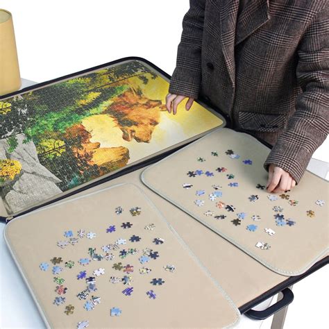 Deluxe Jigsaw Puzzle Board And Carrier 1000pc Puzzle Board Board