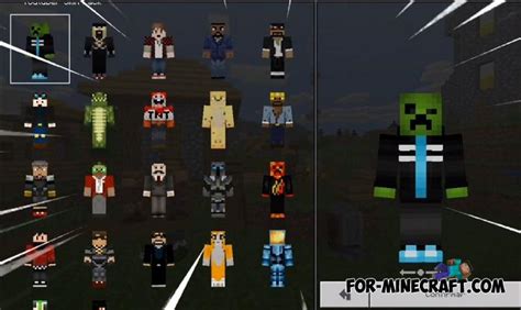 Minecraft Youtubers Skin Pack For Mcpe 112