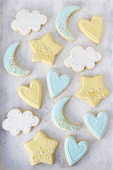 Free for commercial use no attribution required high quality images. Star and Moon Decorated Cookies - Glorious Treats | Elephant baby shower cake, Baby shower ...