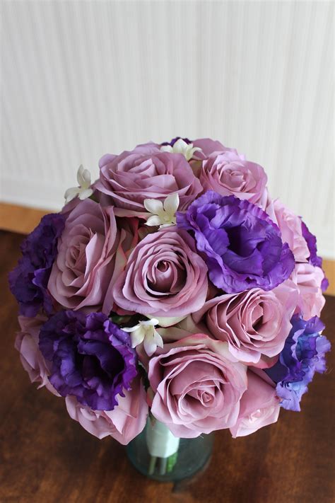 Every love story is beautiful sign/wedding sign/anniversary/romantic sign/snowflakes/winter/blue/silver on etsy, $29.95. Lavender Rose and Lisianthus Bridal Bouquet Recreation ...