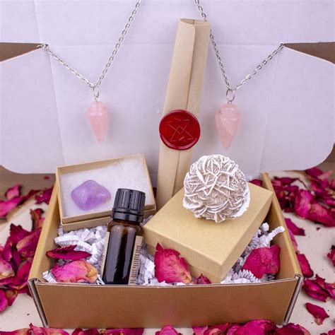 Here are the best romantic gifts for less than $50. Twin Flame Box - Valentines Day Crystal Gift - The Crystal ...