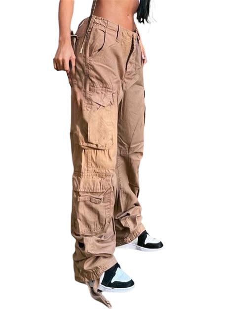 Store Khaki Cargo Baggy Y2k Windbreaker Pants Supplies Brand Mdhi Co Kr
