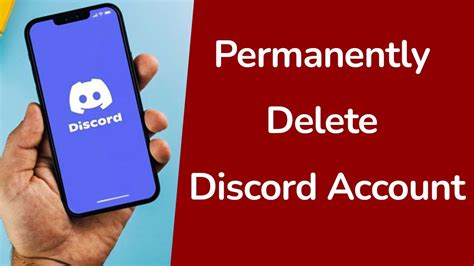 How To Permanently Delete Discord Account Youtube