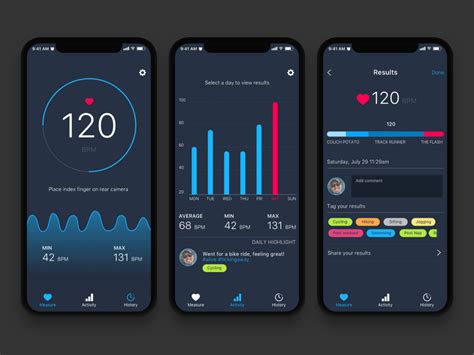 R/androidapps has a zero tolerance piracy policy. Heart Beat Rate Monitor App by Rafael Rodriguez on Dribbble
