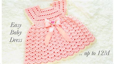 Easy Crochet Baby Dress A Free Pattern Maisie And Ruth