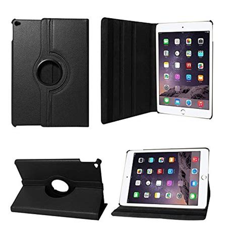 Sygmos For Apple Ipad 4 Case Cover 360 Degrees Pu Leather Rotating Stand Smart Flip Fashion Full