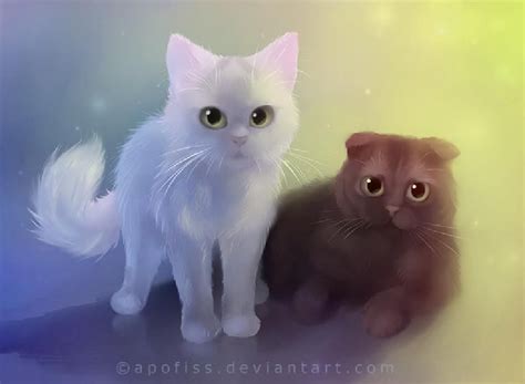 Apofiss Rihards Donskis Cute Animal Drawings Cat Art Illustration