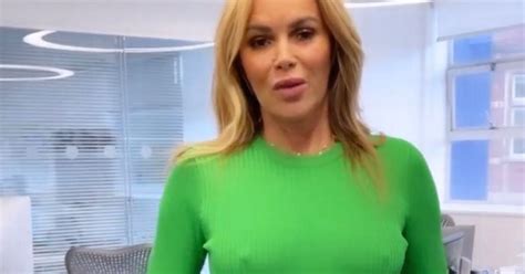 Amanda Holden Of Britain S Got Talent Claims She Never Goes Braless And Explains Why Her