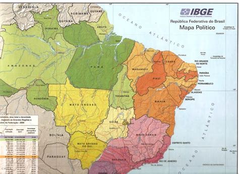 Lote 30 Mapas Oficial Do Brasil Ibge Novos 33 X 30 R 3800 Em