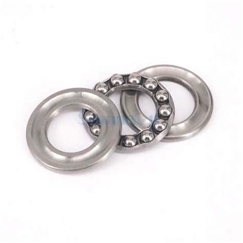 Id 10mm To 30mm Axial Ball Thrust Bearing Set2 Steel Races 1 Cage