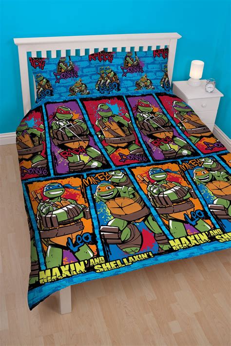 Tmnt Urban Double Rotary Duvet Set Uk Kitchen And Home