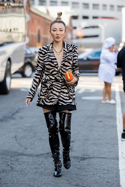 fashion week street celebrity style statement boots hypebae
