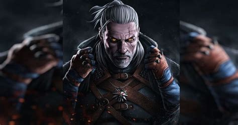 The Witcher 10 Awesome Pieces Of Geralt Fan Art Thegamer The