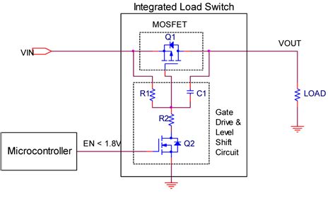 P Channel Mosfet Load Switch Circuit Wiring View And Schematics Diagram