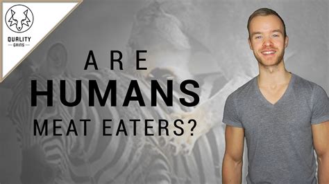 Are Humans Meat Eaters Frugivore Diet Youtube