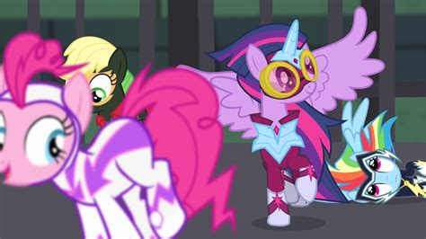 Image The Power Ponies Can Move Again S4e06png My Little Pony